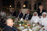 Dinner hosted by Sheikh Abdel-Rahman bin Saud al-Thani