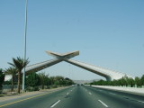 Makkah City Landmark  bordering from Jeddah road