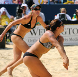 Misty May Treanor and Kerri Walsh Jennings