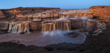 *Grand Falls of the Little Colorado River-Twilight Panorama*