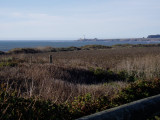 Looking north to Pigeon Point, Pescadaro CA