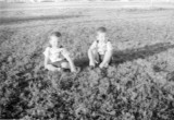 Larry and Doyle in July 1957.jpg