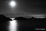 Mumbles Lighthouse by moonlight