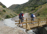 Brug bij chalet de Sella