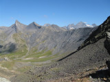 blik richting Col de Vallonpierre