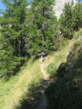 richting col de la Vaurze