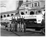 Nike missile in front of the Baker Hotel