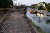 city wall and moat