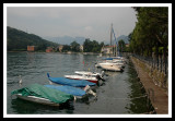 Boats Lined Up in Lenno