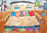 creative sofabed, Sophia Su, age:7.5