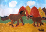 horses, Melisa, age:8