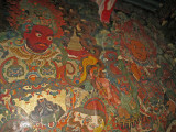 Typical Tibetan fresco