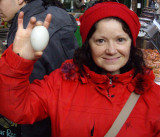 An egg the size they once were