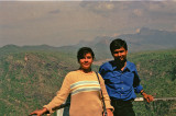 Aarthi & Vini, same place that I dont remember