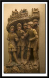 Cinq soldats dune scene de la passion, vers 1500-1510