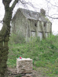 The derelict lock cottage