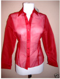 Petite Sheer Silk Blouse_size 4 ( arrived )