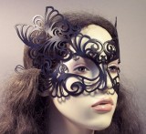 Leather Cut-out Mask