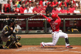 Jerry Hairston Jr. swings through