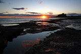 Bamburgh Castle at Sunrise,  Northumberland.