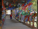 Prayer Flags inside Bridge