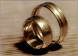 two golden rings