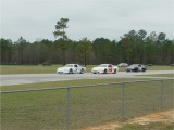 THERE WAS A GROUP OF ABOUT 6 OR 7 EX-NEXTEL CUP ROAD RACE VERSIONS THAT RAN FOR THEIR OWN CLASS AND THE MUSTANG BEAT THEM TOO