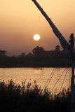 Sunset over the Nile