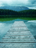 Lake in Rockies