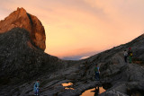Climbing Mount Kinabalu - at sunrise