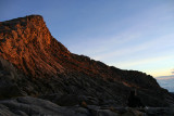 Climbing Mount Kinabalu - at sunrise