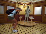 Striking a pose, State Capitol Museum, Phoenix, Arizona, 2009