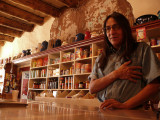 Sales clerk, Hubbell Trading Post, Ganado, Arizona, 2007