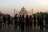 Sunrise at the Taj, Agra, India, 2008