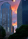 Melbourne at dusk