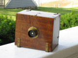 Lancaster Kapawl Folding Mahogany Box Camera