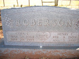 Henry T. Roberson & Cora E. Roberson