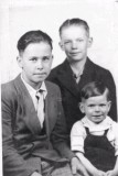 William (Willie), Wayne, & Winford Boyet - Circa 1945