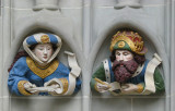 Couple sur la cathédrale de Berne
