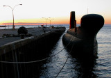 sous-marin à quai
