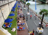 Le bleu de Paris plage