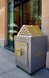 un coffre-fort  la rue