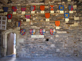 Sous le chtelet , les blasons familiaux