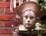 Masque décoratif au Petit Champlain