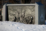 Les soldats dans la neige