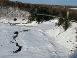 le bassin de la Chaudire en fin dhiver