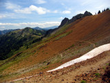 View south from Cispus Pass
