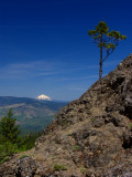 Mt McLoughlin from trailside viewpoint below Pilot Rock