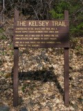 Kelsey Trail Trailhead sign
