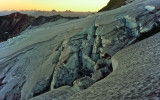 Sunrise on Coleman Glacier